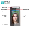 Factory Wholesale 4.3inch Time Attendance Machine Mqtt Support Face Recognition Door Access System in  stock - Image 2