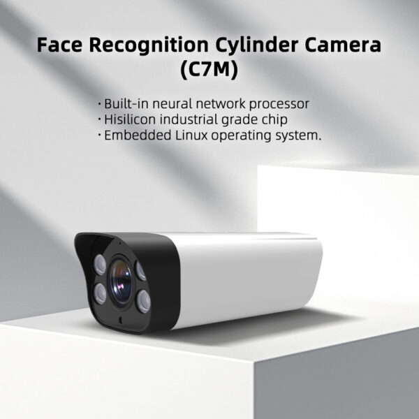Facial Recognition Time Attendance Security Cameras, Camera Cctv with Screen,10m 10ppl Face Identification Camera Mqtt - Gambar 4